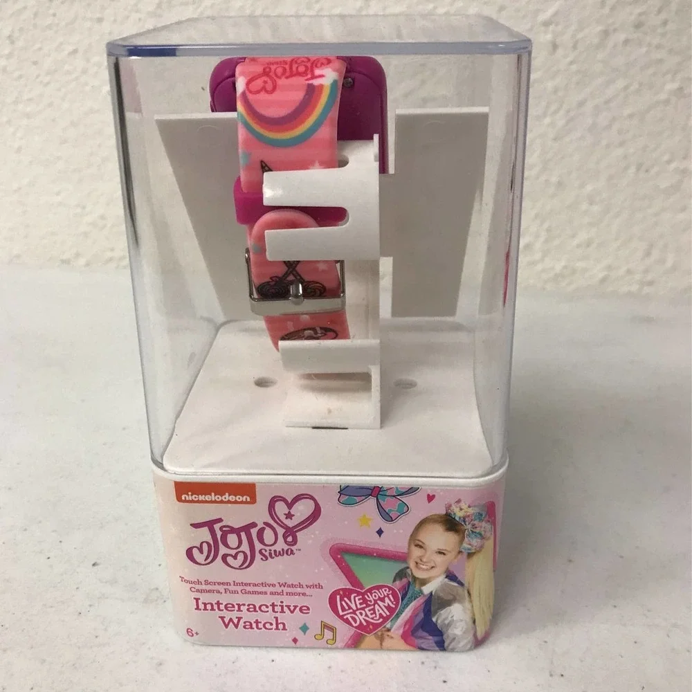 JoJo Siwa Pink Touchscreen Interactive Smart Watch Model JOJ4128AZ - Picture 6 of 9
